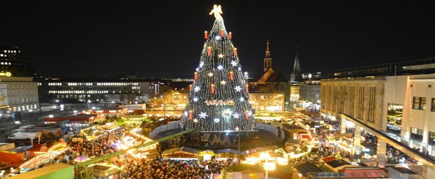 Der Weihnachtsmarkt in Dortmund